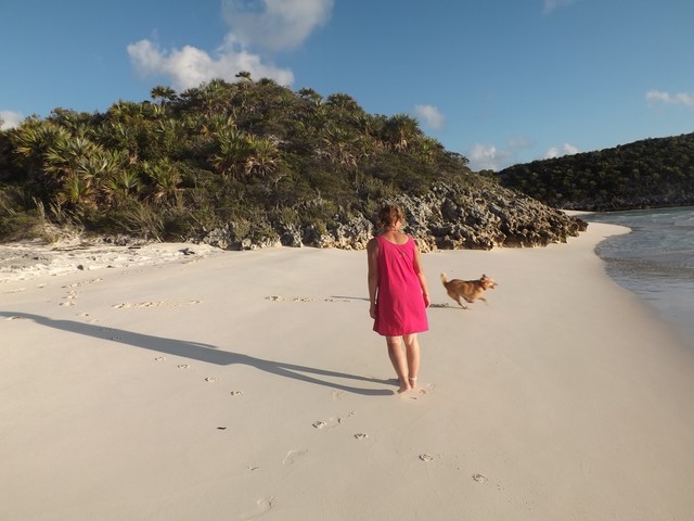 Plage d'Hawksbill Cay